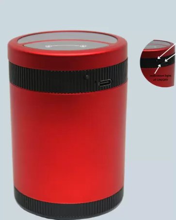 Car Cigarette Ashtray Cup With Lid Portable Detachable Vehicle Ashtray